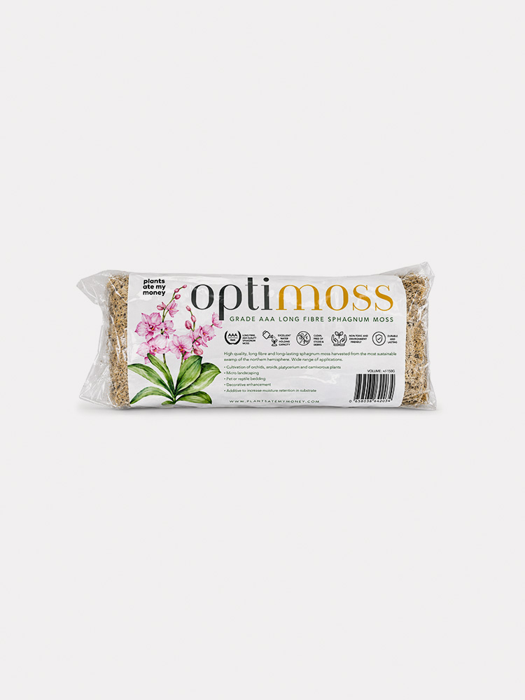 Optimoss Premium Grade AAA Long Fibre Sphagnum Moss